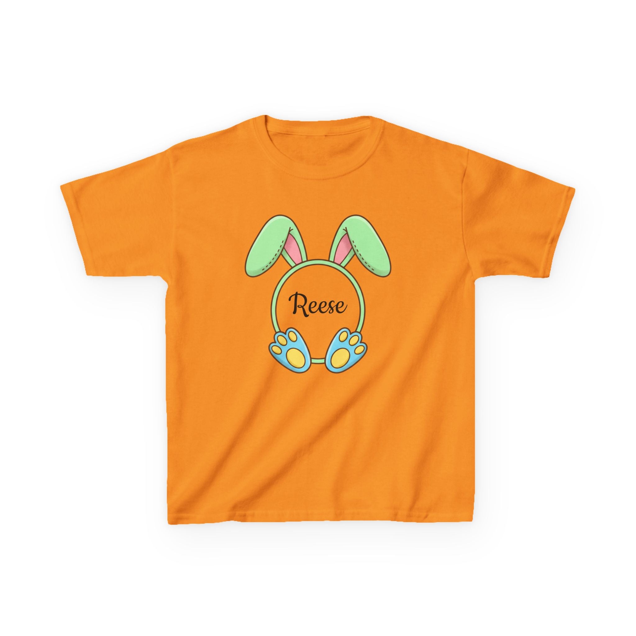 Kids Tee — Personalized Easter Bunny Name Shirt