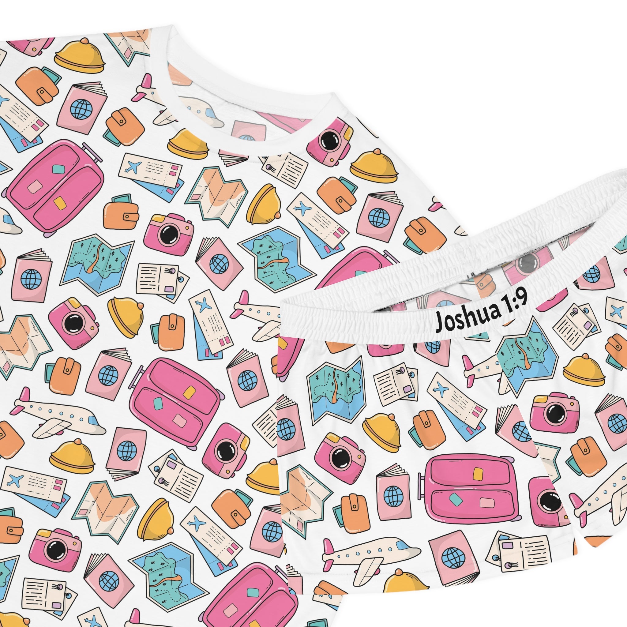 Joshua 1:9 "Where You Go" Women's Pajama Set