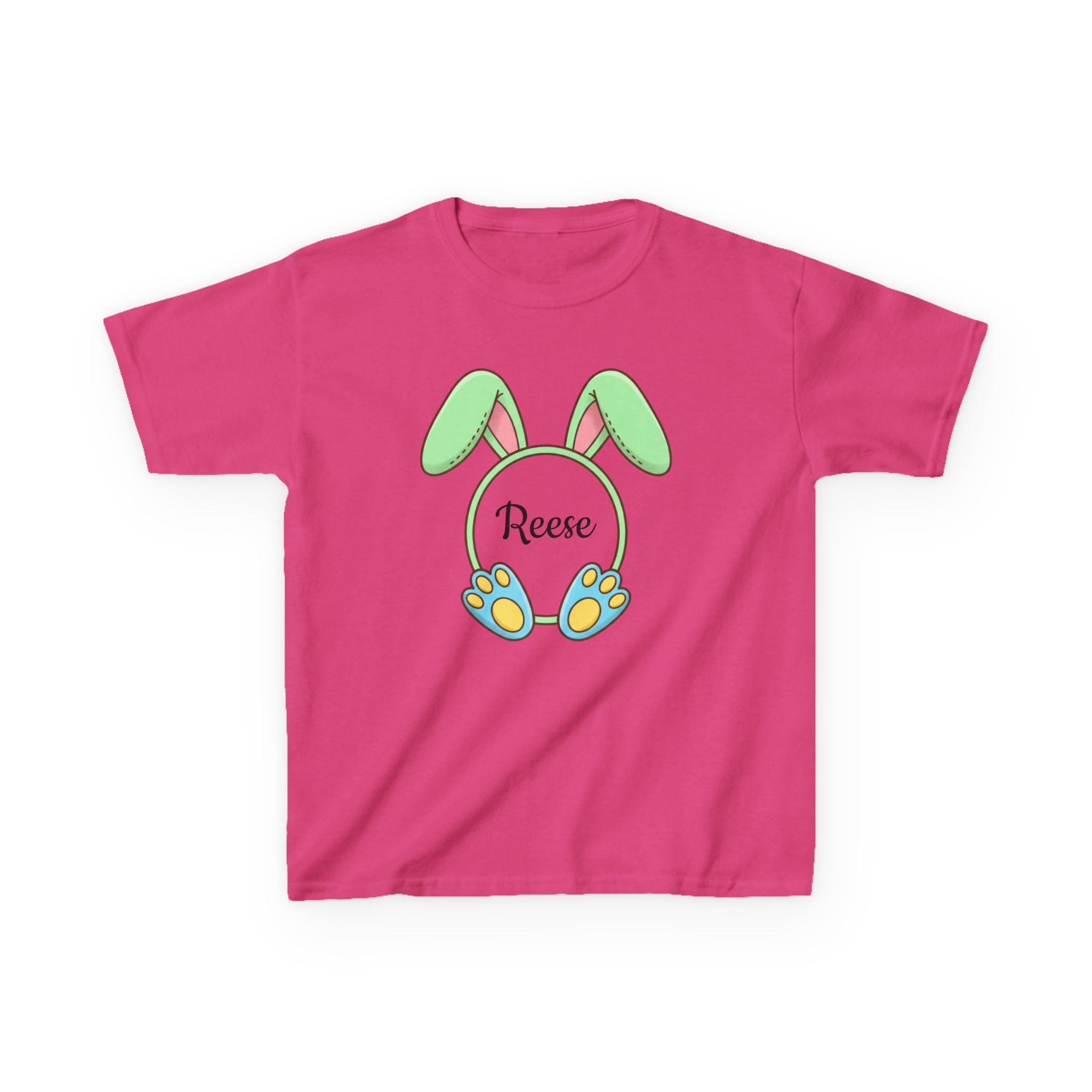 Kids Tee — Personalized Easter Bunny Name Shirt