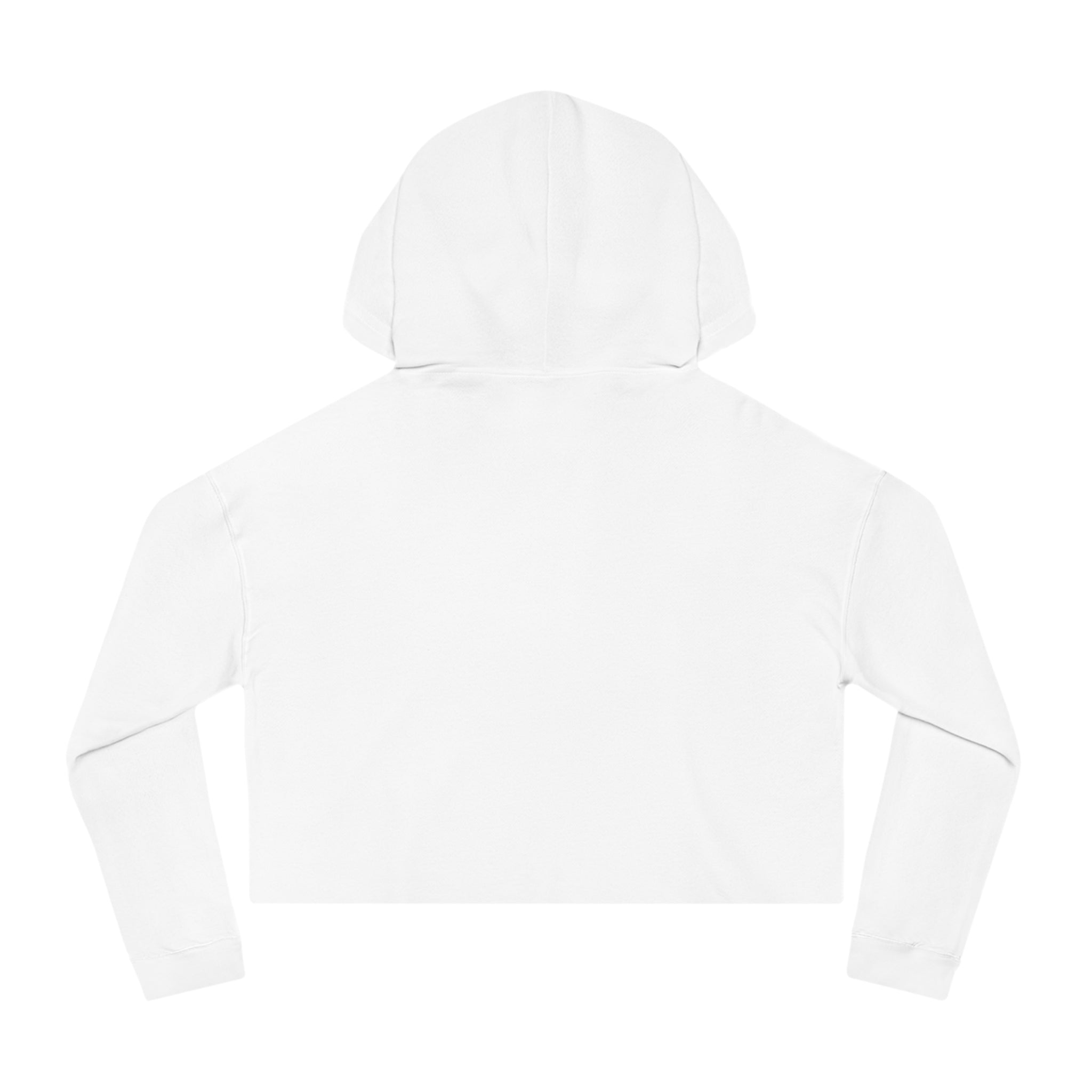 Praise Cropped Hoodie — Minimal Faith Graphic Sweatshirt