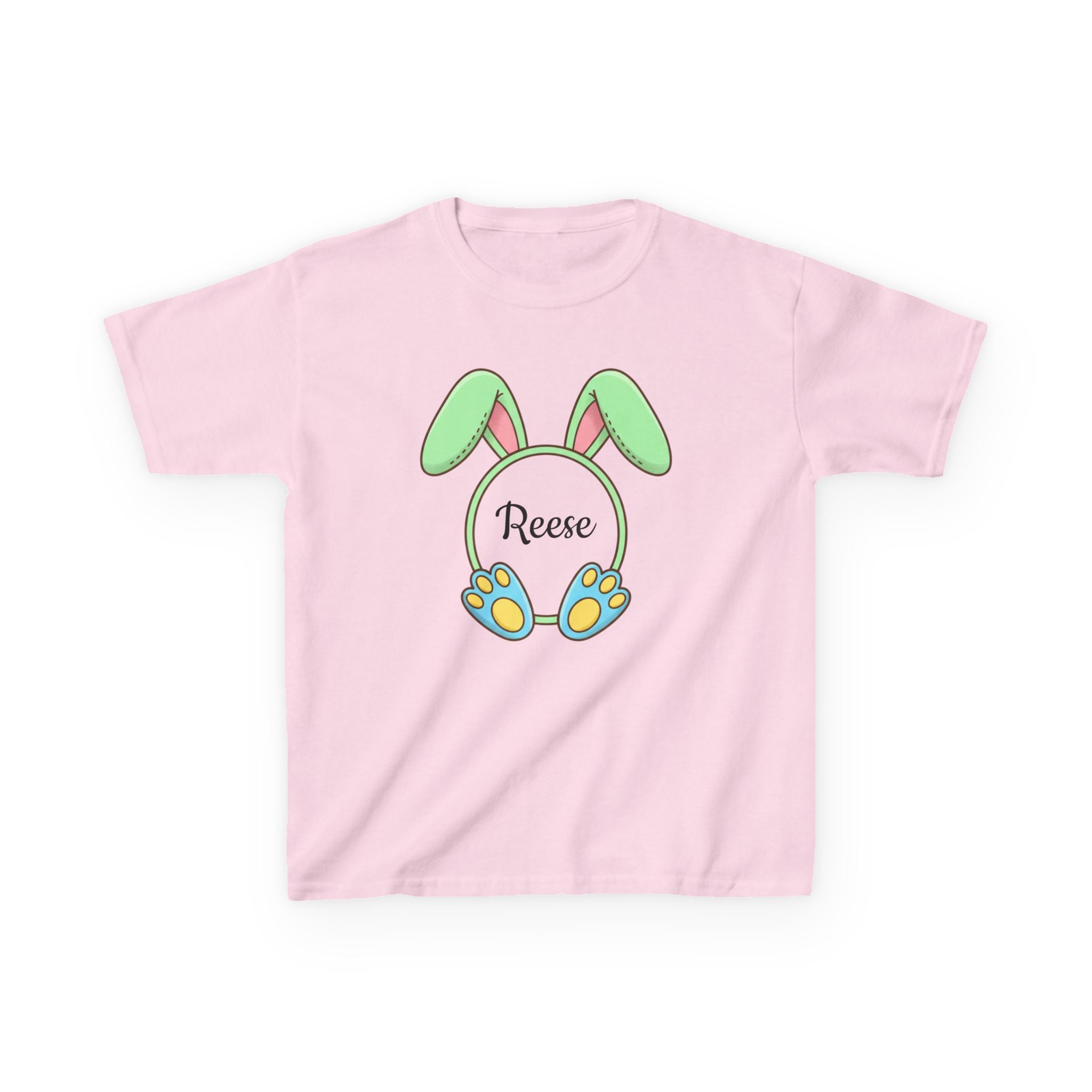 Kids Tee — Personalized Easter Bunny Name Shirt