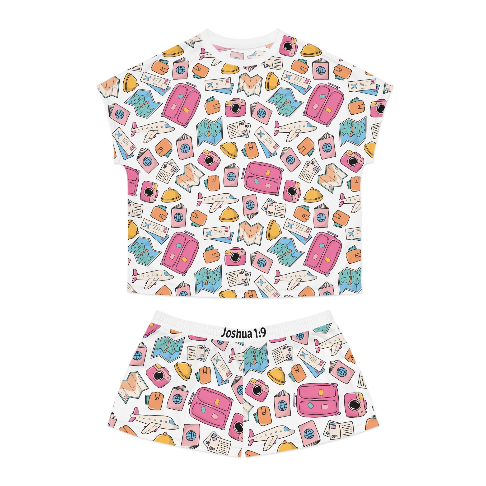 Joshua 1:9 "Where You Go" Women's Pajama Set