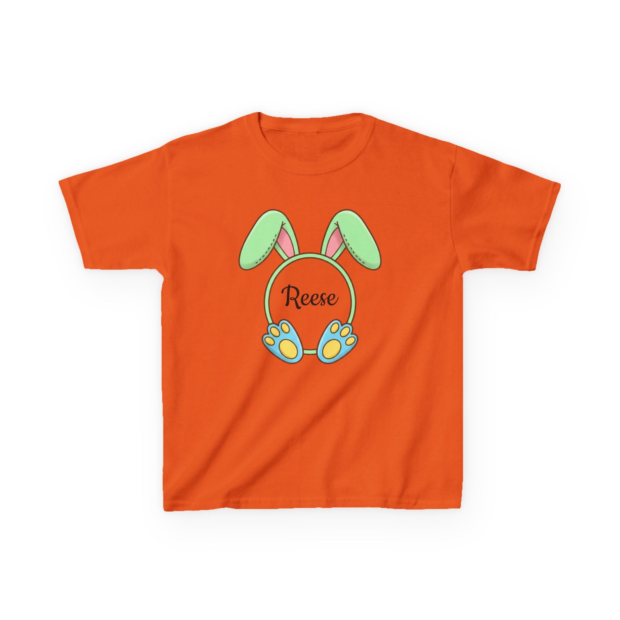 Kids Tee — Personalized Easter Bunny Name Shirt
