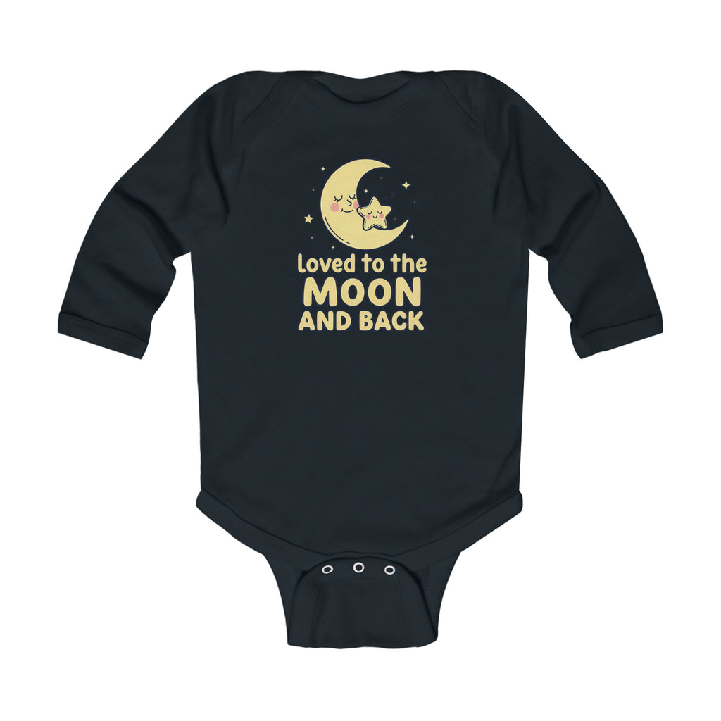 "Loved to the Moon and Back" Onesie