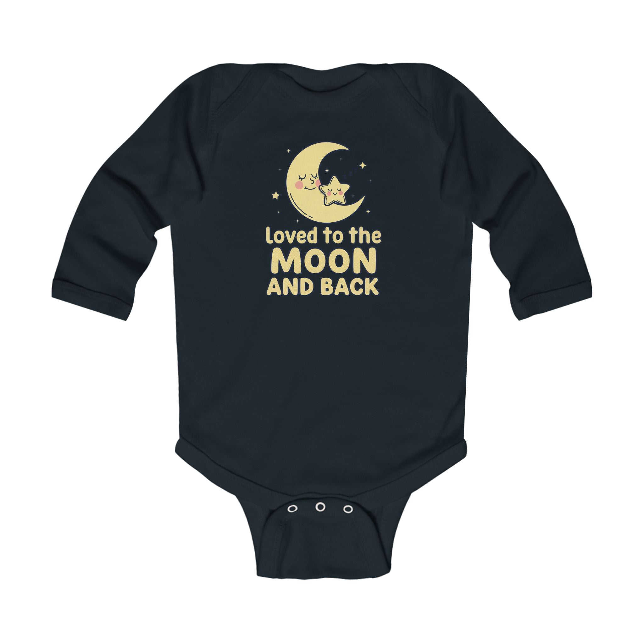 "Loved to the Moon and Back" Onesie