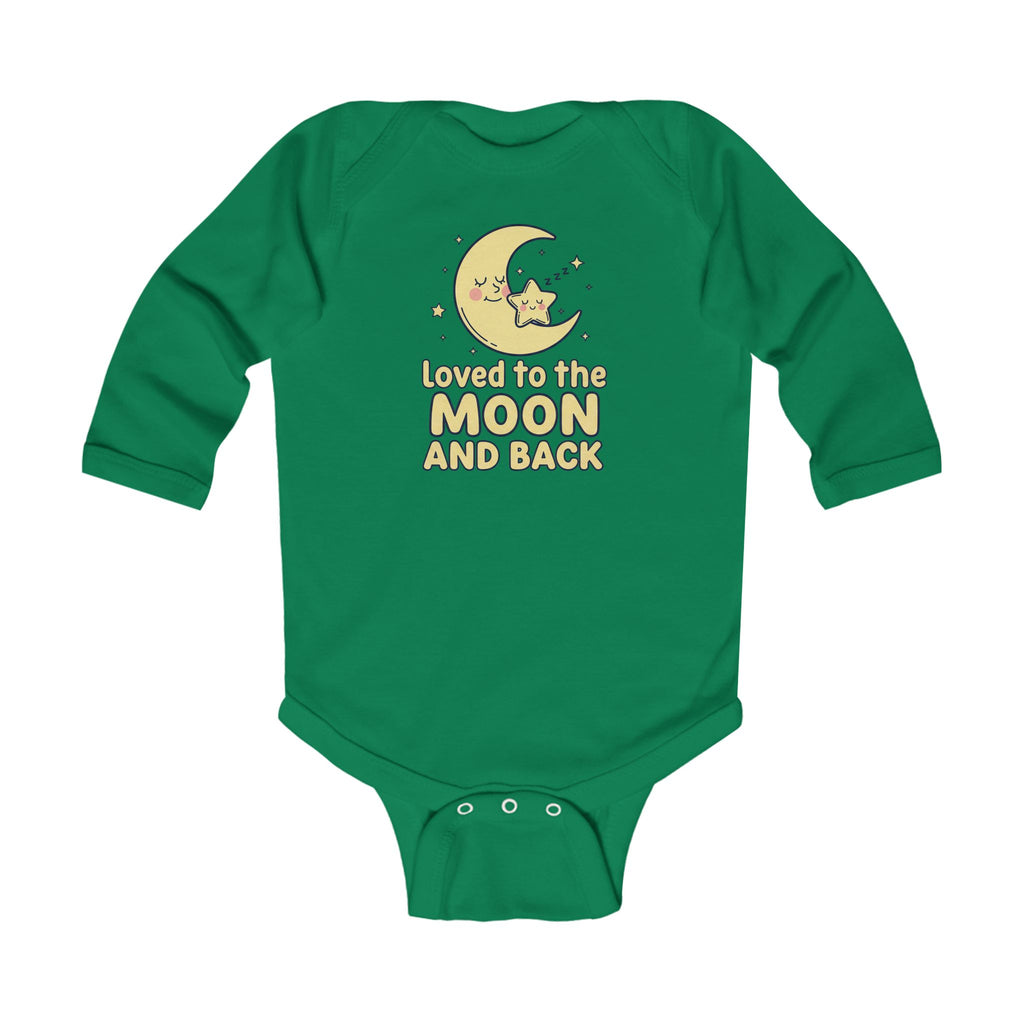 "Loved to the Moon and Back" Onesie