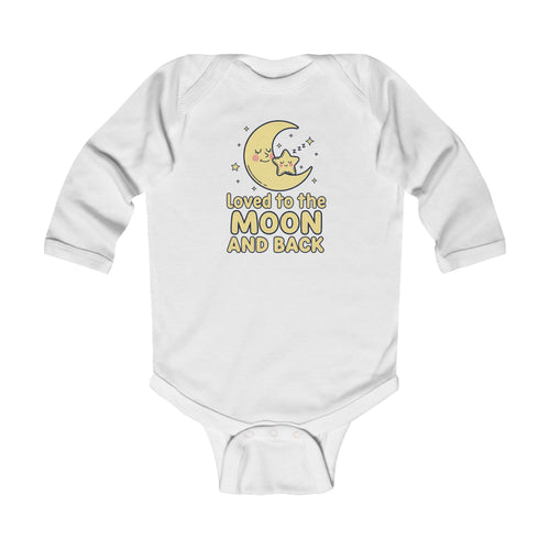 "Loved to the Moon and Back" Onesie
