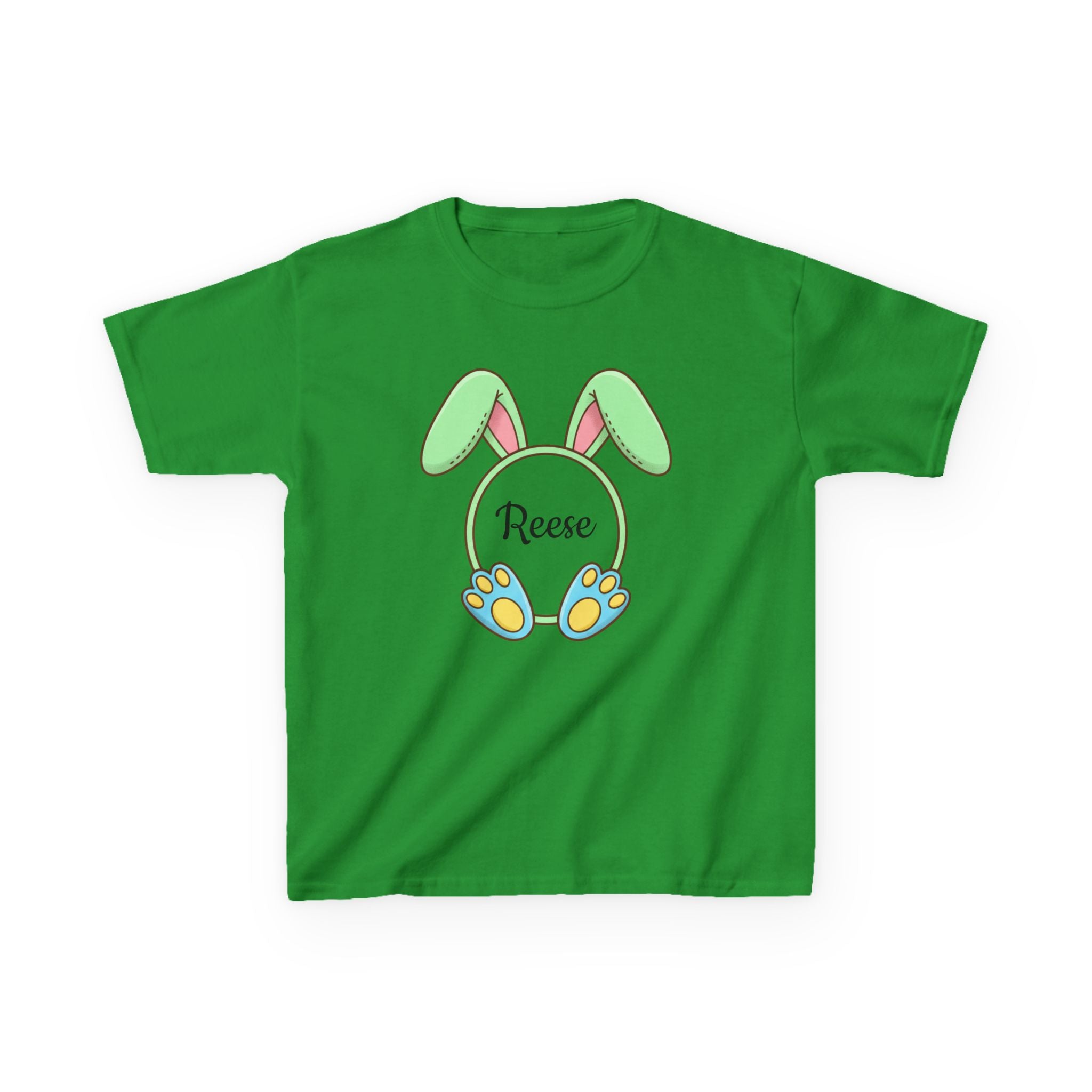 Kids Tee — Personalized Easter Bunny Name Shirt