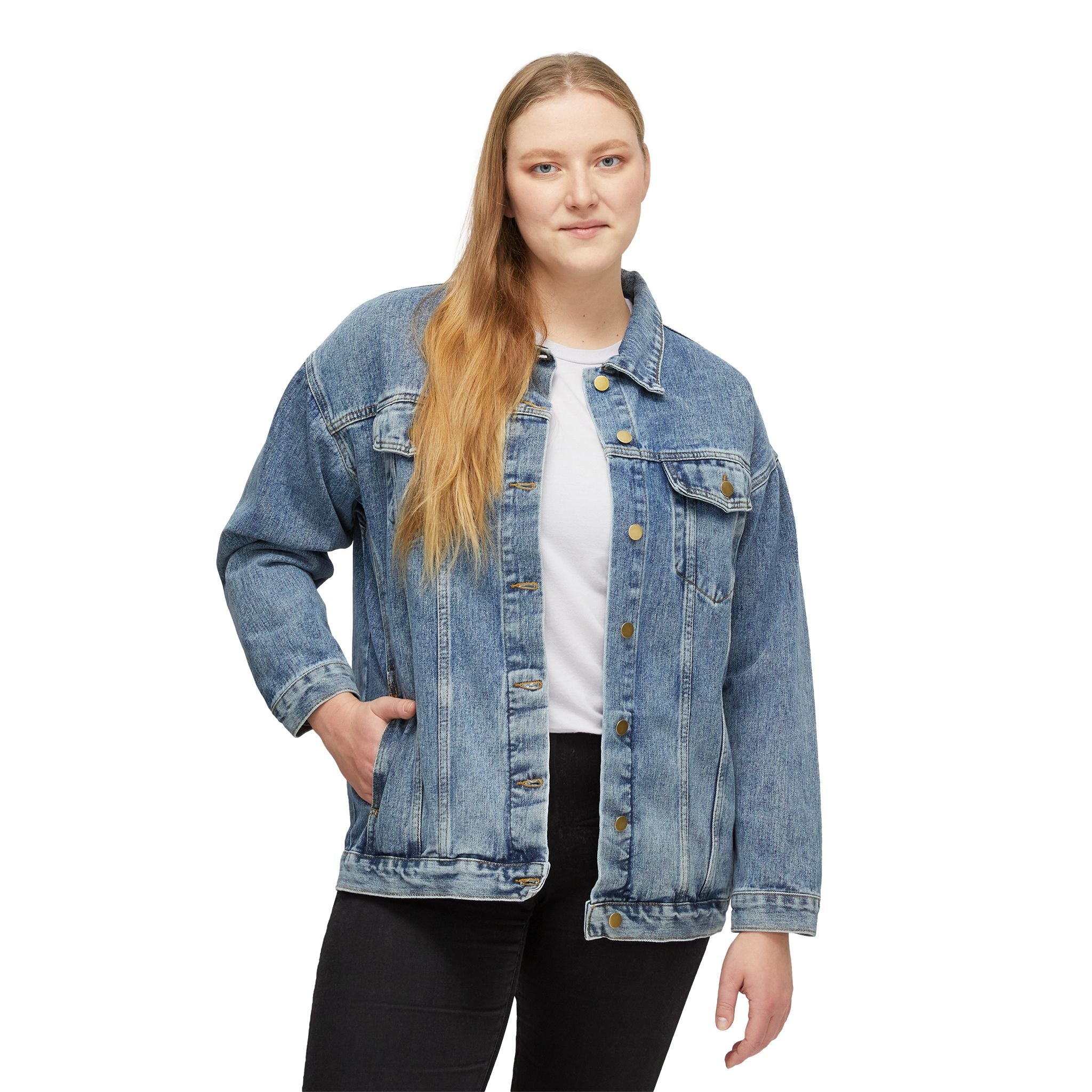 Denim Jacket — "Tar & Pitch Kinda Mom"