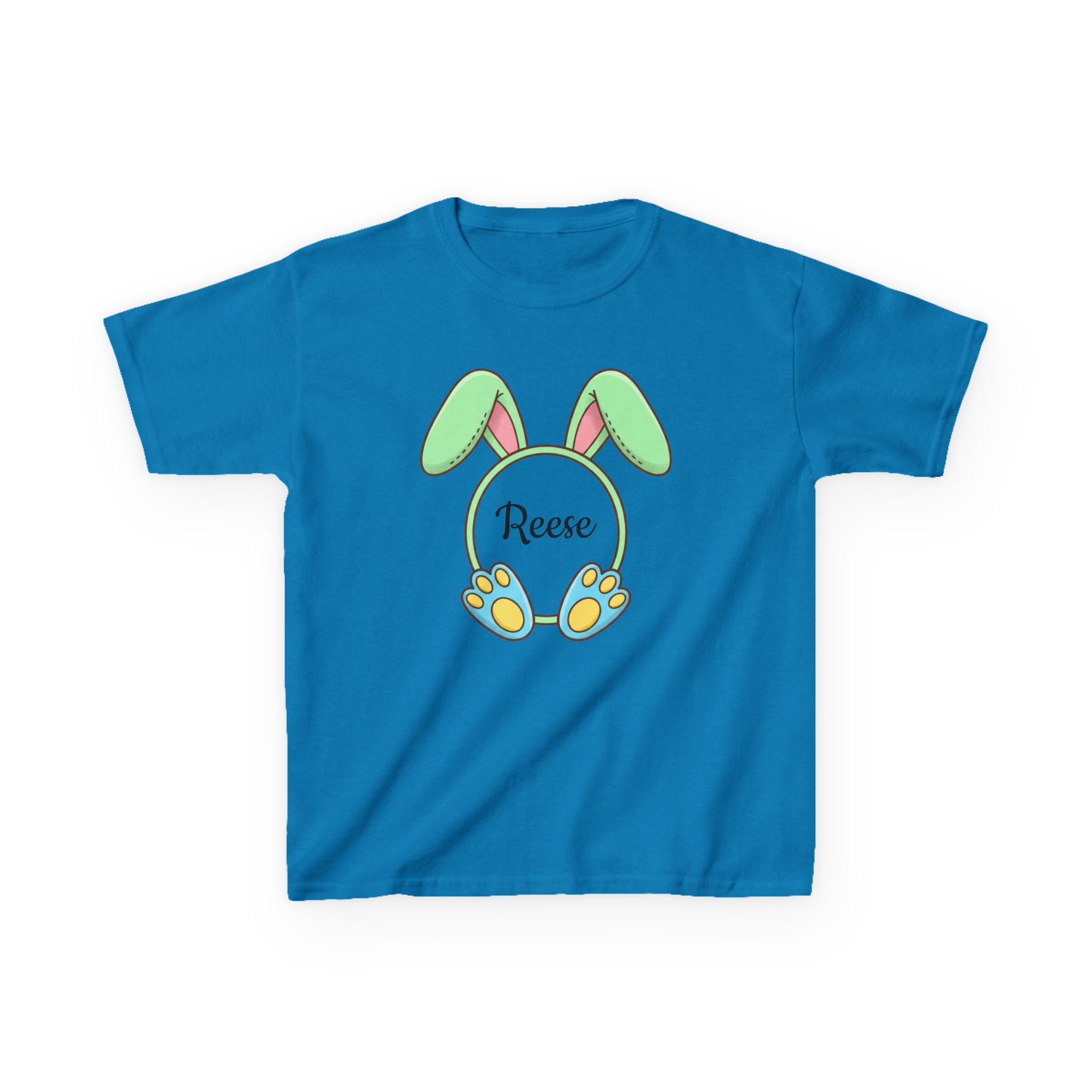 Kids Tee — Personalized Easter Bunny Name Shirt
