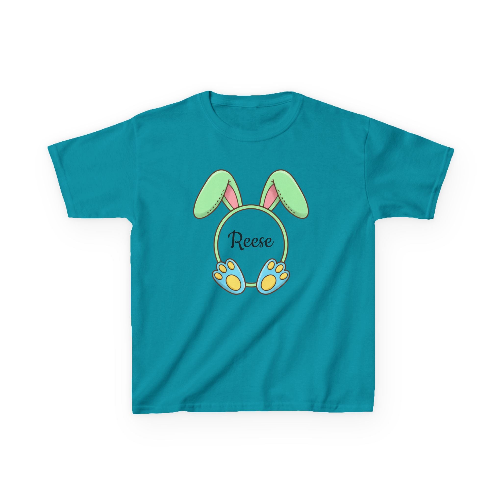 Kids Tee — Personalized Easter Bunny Name Shirt